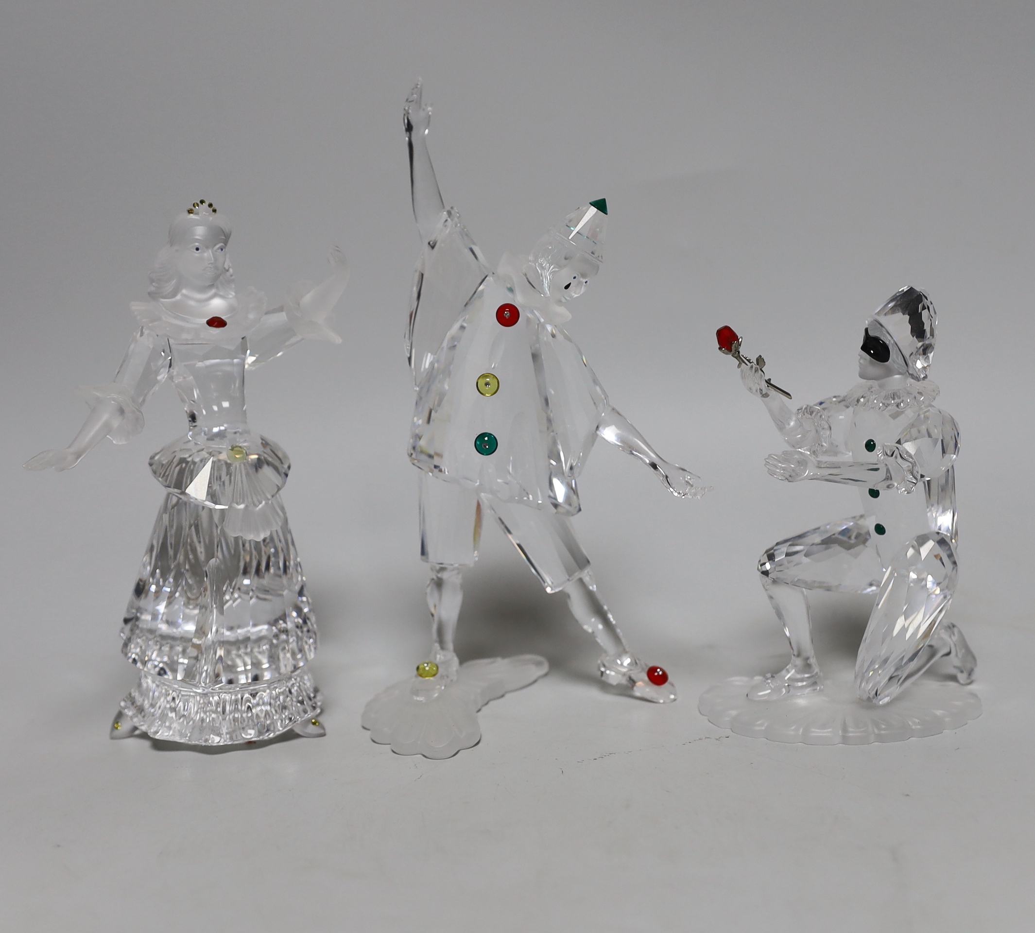 Three Swarovski Crystal figures, boxed